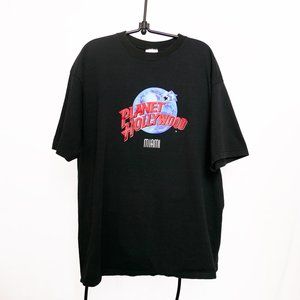 Vintage 1990s Planet Hollywood T-Shirt, size XXL